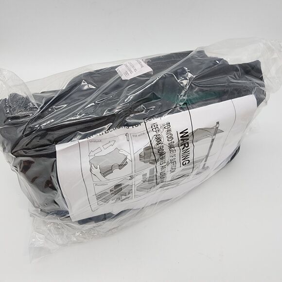 Rhino Basemate Umbrella Base Weight Bag Square 18 Inch Sand Black Universal - Picture 4 of 8